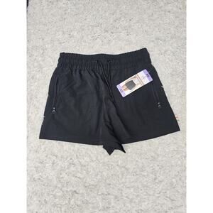 NWT OP Ocean Pacific Women Board Shorts XS Swim Beach Athletic Zipper Pockets